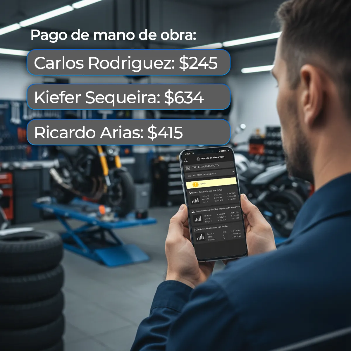 Paga comisiones sin errores