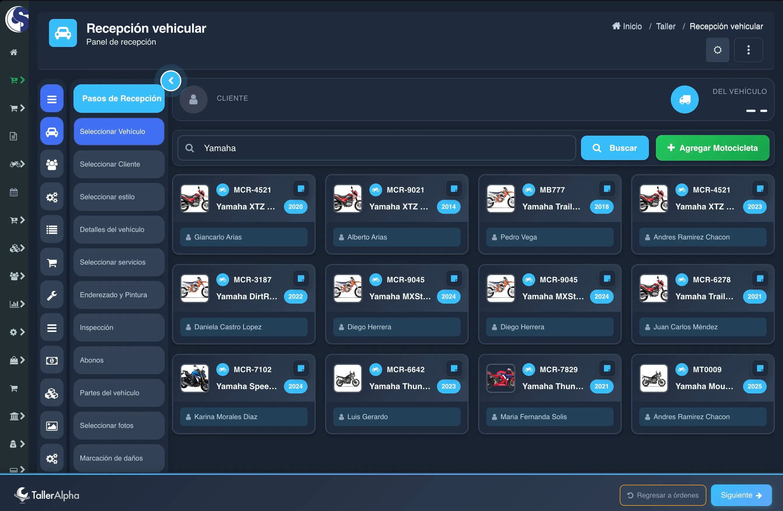 Identificación de Unidad