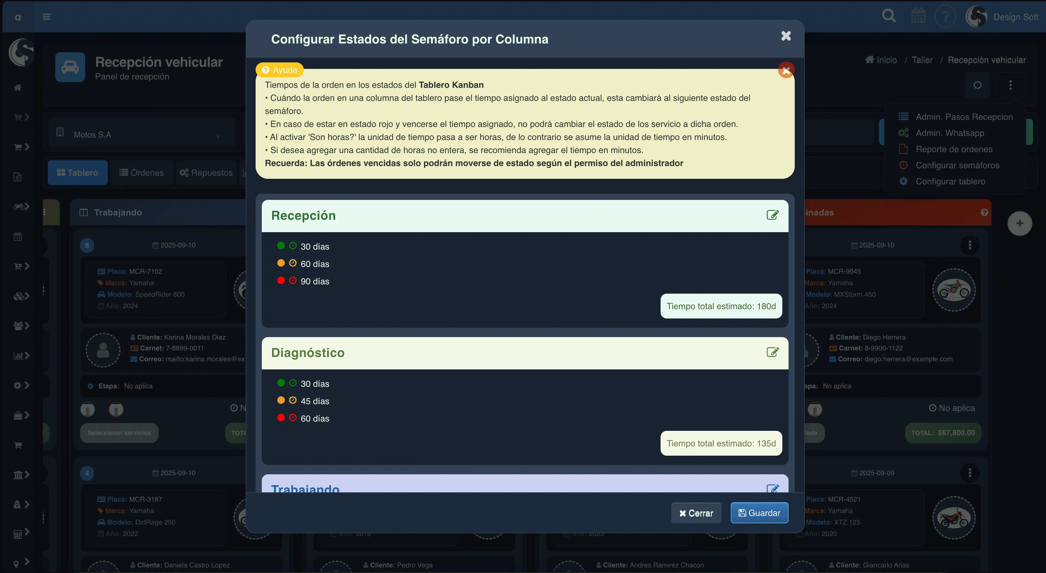 Semáforos de Tiempo