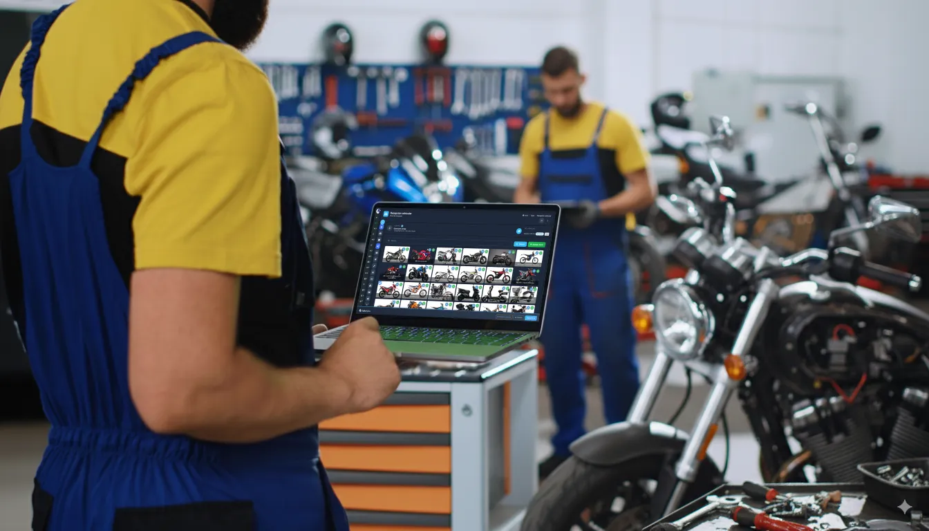 Fondo Taller de Motos